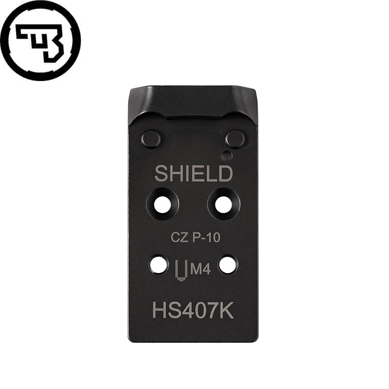 Plaque CZ P-10 Optics Ready | Empreinte Shield RMSc & Holosun K-series