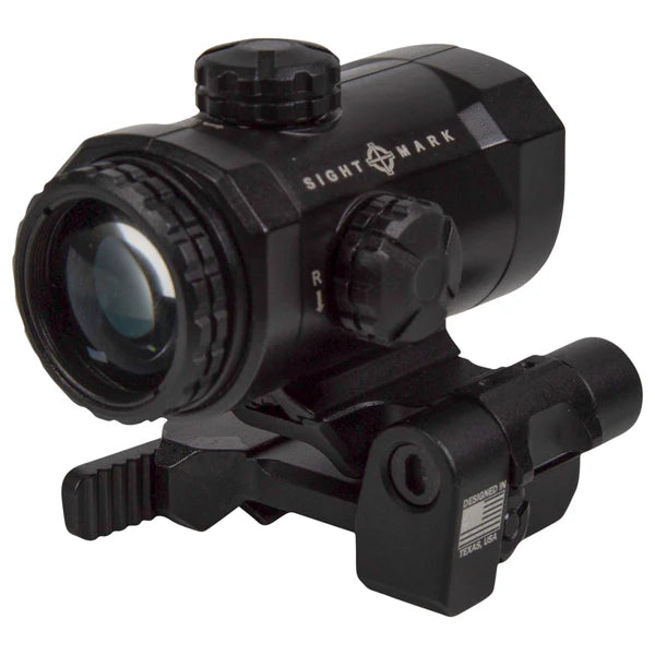 Sightmark XTM-3 loupe 3x avec montage point rouge LQD flip to side