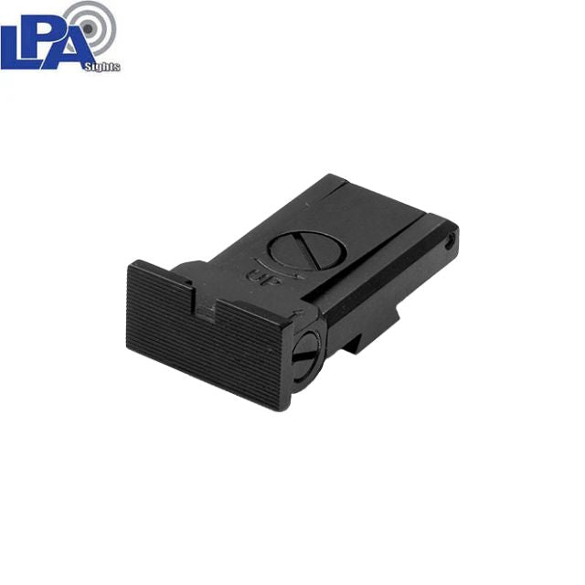 Tanfoglio Match, Stock & Custom fully adjustable rear sight | grooved