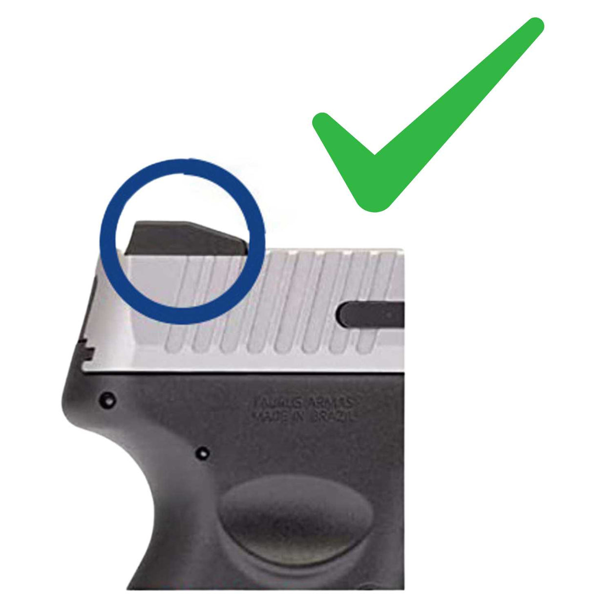 Taurus G3, G2S, G2C, TX22 attacco per punto rosso | Impronta Trijicon RMR