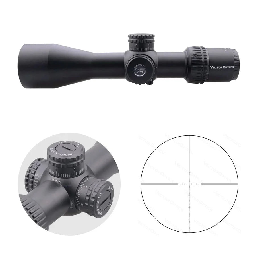 Vector Optics Veyron 3-12x44 FFP kompaktes Zielfernrohr