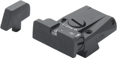 Browning Hi-Power mire regolabili | blank