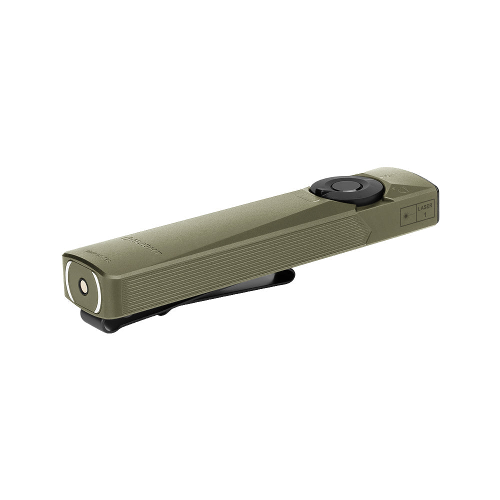 Olight Arkfeld Ultra | torcia EDC piatta 3-in-1 | 1.400 lm - Olive Green