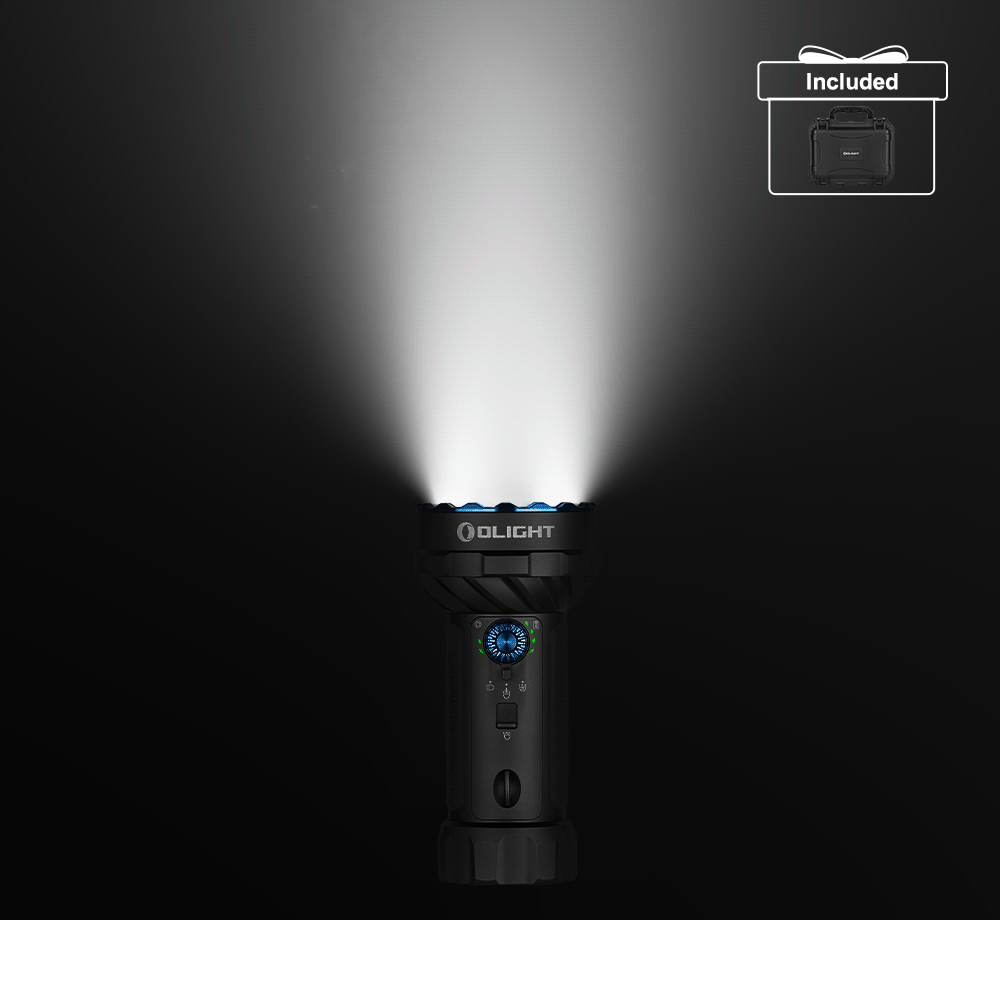 Olight Marauder 2 Mini | leistungsstarke wiederaufladbare Taschenlampe | 10.000 lm