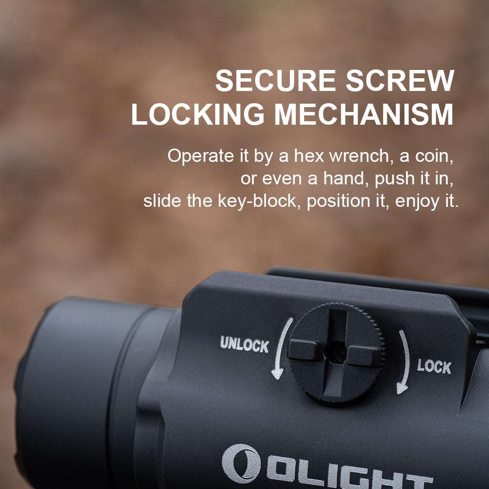 Olight PL-3R Valkyrie | luce per pistola | 1.500 lm