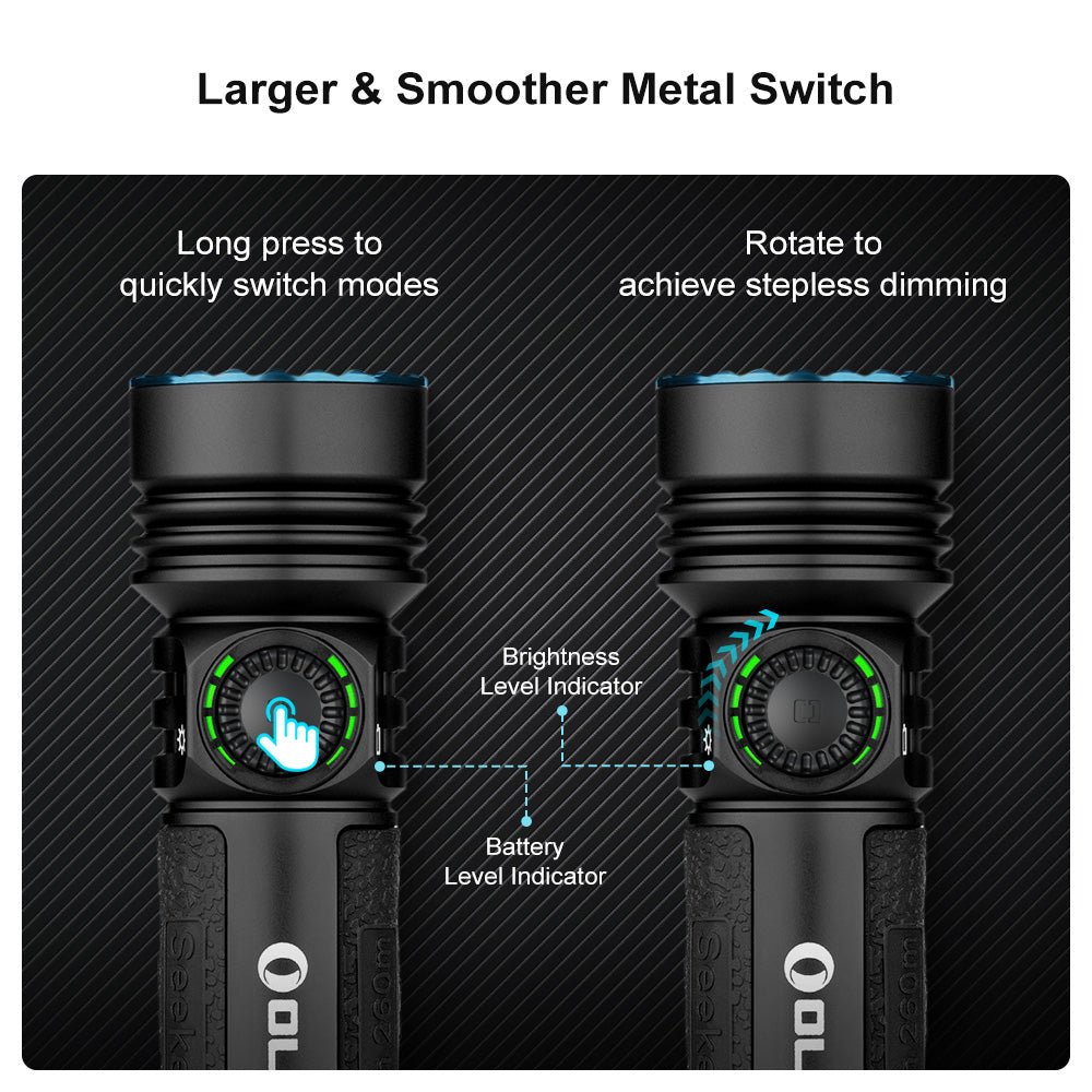 Olight Seeker 4 Pro | lampe haute puissance | 4.600 lm