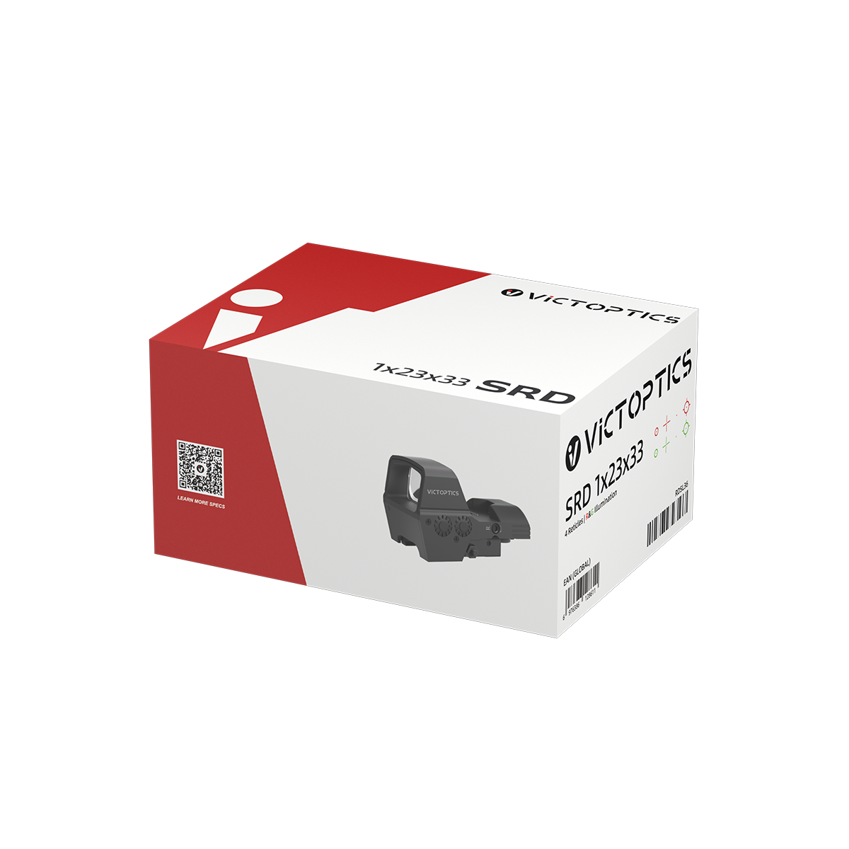 VictOptics SRD 1x23x33 Four-Reticle Rotpunktvisier