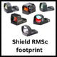 Red dot con impronta Shield RMSc