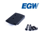 1911 [Kimber Fixed Cut] Rotpunktmontage | Typ S [RMSc, DPP, K-series Footprint] EGW