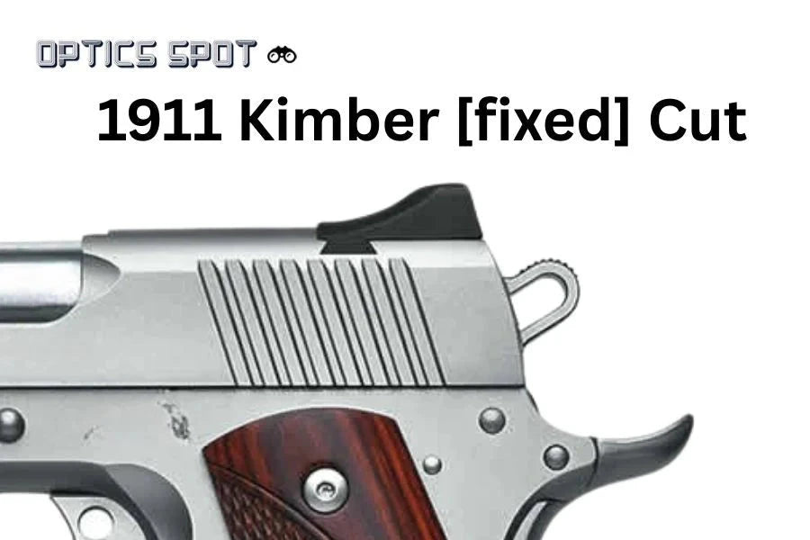 1911 [Kimber Fixed Cut] Rotpunktmontage | Typ S [RMSc, DPP, K-series Footprint] EGW