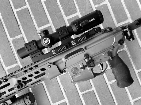 34mm Zielfernrohrmontage Kragarm | Picatinny QD Ergo Basis - Mittel