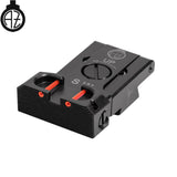CZ Shadow 2 verstellbare Kimme mit Fiberoptik