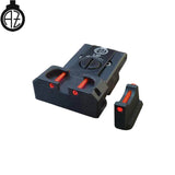 CZ 75B, CZ P-01, CZ 75 SP-01 verstellbar Visiere mit Glasfaseroptik | Typ B 