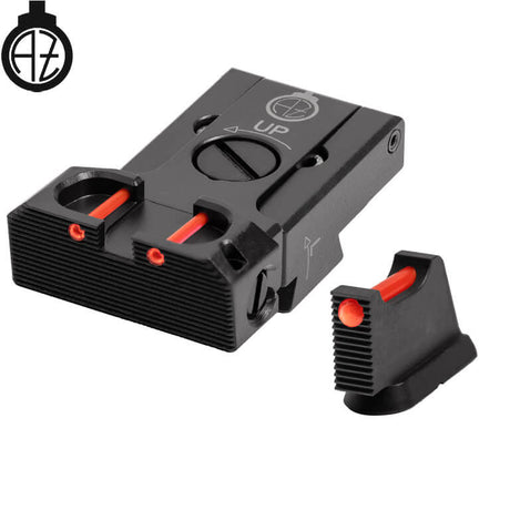 CZ 75B, CZ P-01, CZ 75 SP-01 verstellbare Visierung mit Faseroptik | Typ B Zendl