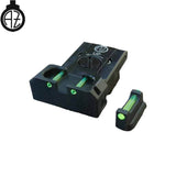 CZ P-10 réglable organes de visée avec fibres optiques | type B 