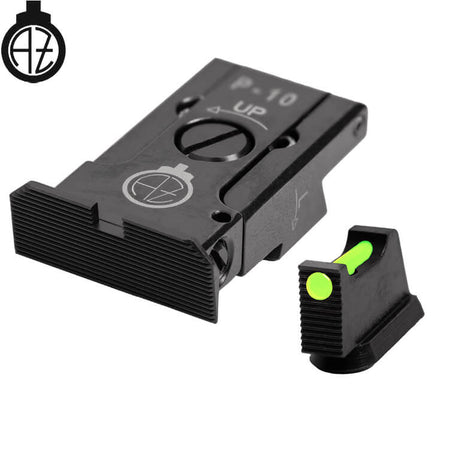CZ P-10 organes de visée réglables avec fibre optique | type