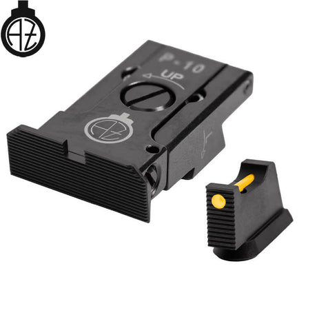 CZ P-10 organes de visée réglables avec fibre optique | type