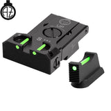 CZ Shadow 2, CZ 75 SP-01 Shadow organes de visée réglables avec fibre optique | type B
