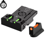 CZ Shadow 2, CZ 75 SP-01 Shadow organes de visée réglables avec fibre optique | type B