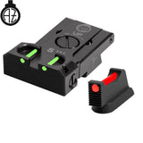 CZ Shadow 2, CZ 75 SP-01 Shadow organes de visée réglables avec fibre optique | type B