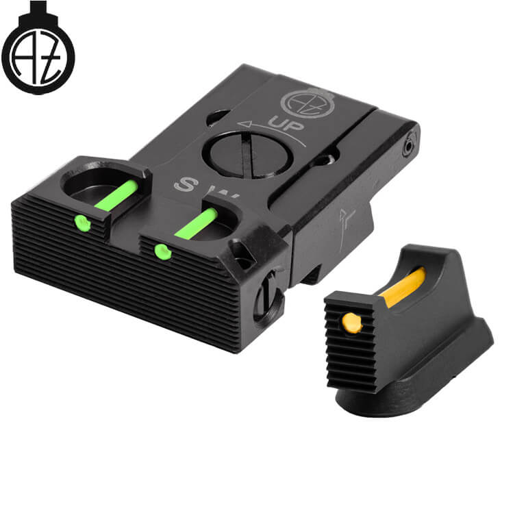 CZ Shadow 2, CZ 75 SP-01 Shadow organes de visée réglables avec fibre optique | type B