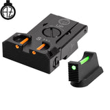 CZ Shadow 2, CZ 75 SP-01 Shadow organes de visée réglables avec fibre optique | type B