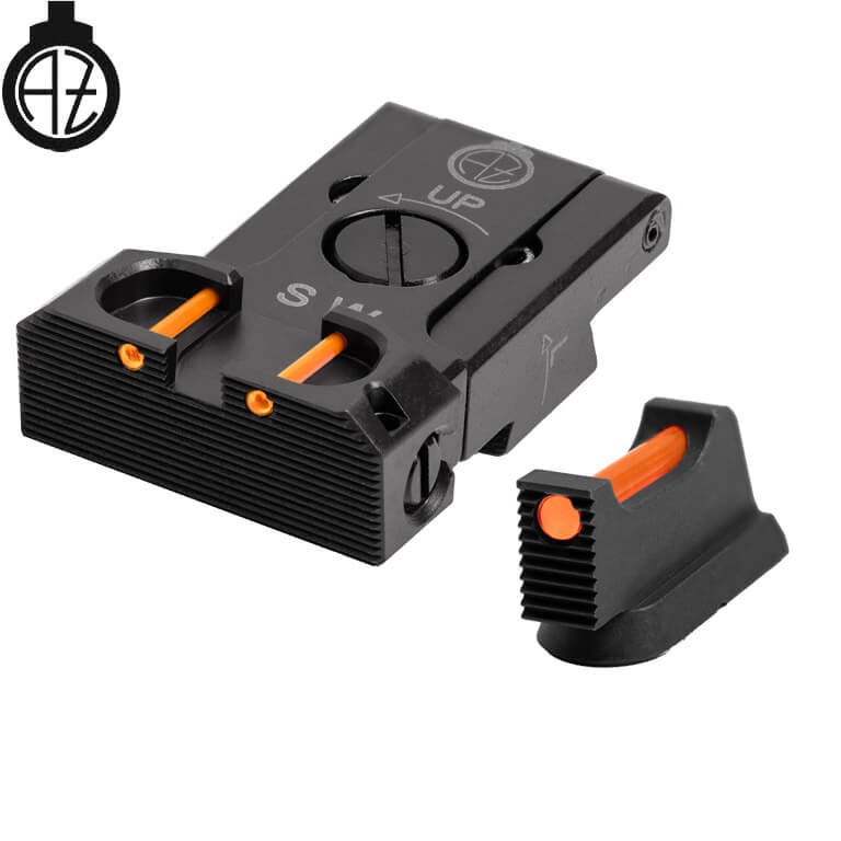 CZ Shadow 2, CZ 75 SP-01 Shadow organes de visée réglables avec fibre optique | type B
