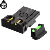 CZ Shadow 2, CZ 75 SP-01 Shadow organes de visée réglables avec fibre optique | type B