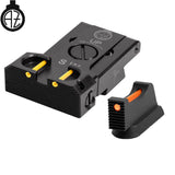 CZ Shadow 2, CZ 75 SP-01 Shadow organes de visée réglables avec fibre optique | type B