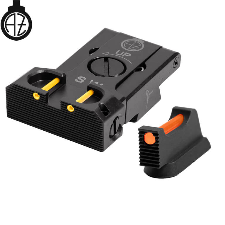 CZ Shadow 2, CZ 75 SP-01 Shadow organes de visée réglables avec fibre optique | type B