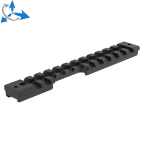 CZ 457 slitta Picatinny [steel] | left hand