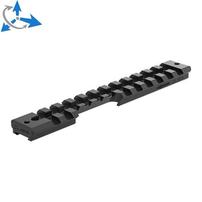 CZ 457 slitta Picatinny [acciaio] | left hand 25 MOA