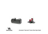 CZ P-09 NOCTURNE Sport Visiere mit Glasfaser 