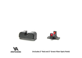 CZ P-09 NOCTURNE mire | con fibra ottica