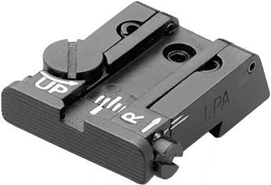 CZ P-10 viseur arrière entièrement réglable | rainuré 