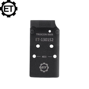 CZ Shadow 2 plaque adaptatrice | Trijicon RMR empreinte