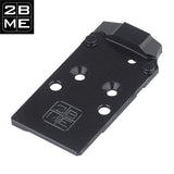 CZ Shadow 2 plaque adaptatrice | Trijicon RMR empreinte