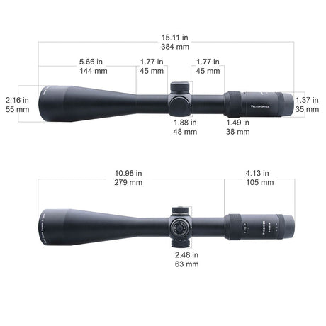 Vector Optics Forester 3-15x50SFP cannocchiale da puntamento per fucile