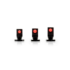 Guidon pour Glock [G17, G19, G26 & other] | avec fibre optique