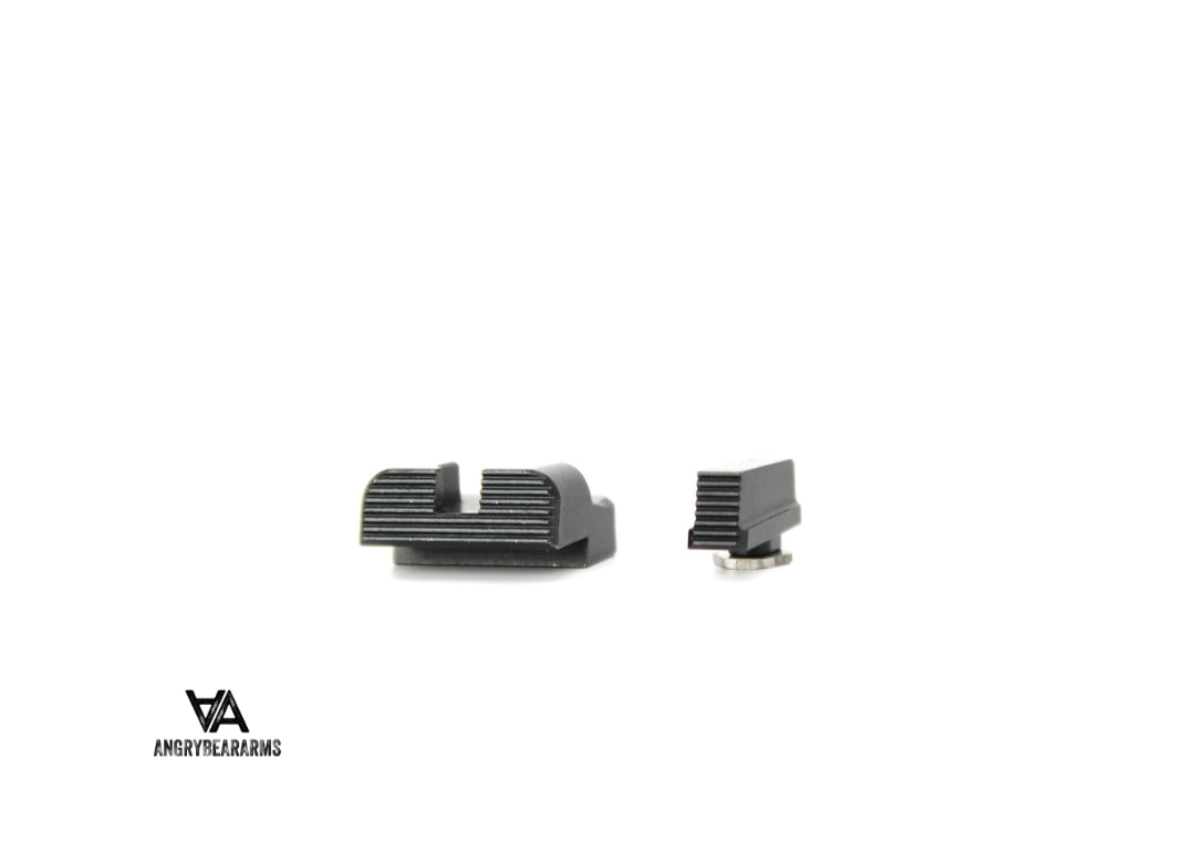 Glock Slimline [G42, G43, G43X, G48] niedrig gerillt Visiere 