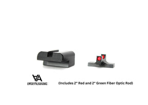 HK USP mire basse | con fibra ottica