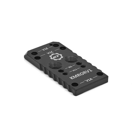 Piastra Optics Ready KMR W-02 & L-02 | tipo D [footprint RMSc & Docter]