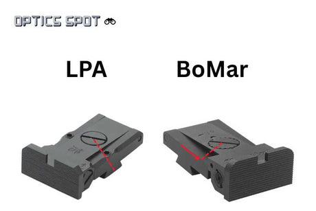 1911 [BoMar Cut] attacco red dot | type B [RMR & RTS impronta]