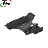 Attacco red dot al fusto per Beretta 92X Performance | tipo H [RMSc, RTS, Docter, DPP impronta]