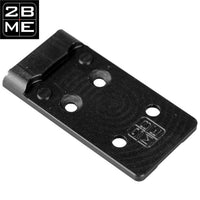 Plaque pour viseur point rouge pour Glock MOS | Holosun K-series empreinte 