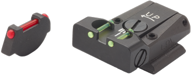 Set di mirini regolabili Ruger P85 & P89 | con fibre ottiche tipo B 