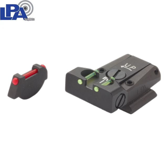 Ruger P85 & P89 mire regolabili | con fibra ottica