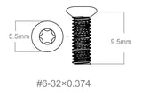 Satz Schrauben 3Stk | 6-32x0.374’’ [T10]
