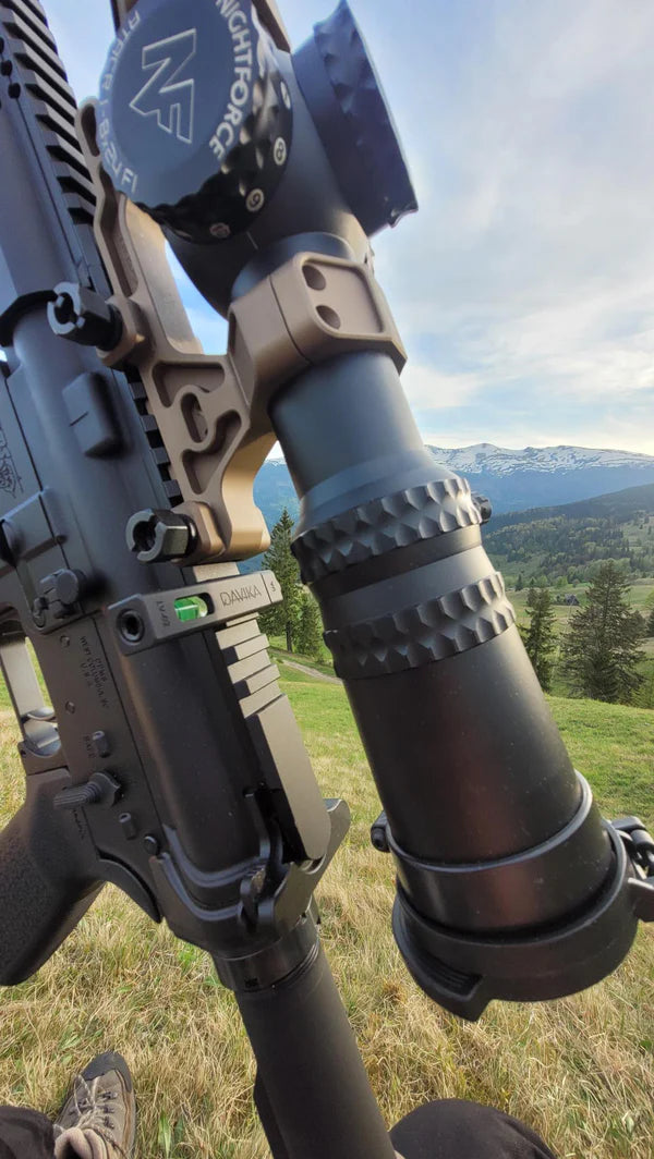 Seitenblasenwaage für Zielfernrohr | Picatinny-Basis 
