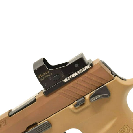 Sig P320 [models with removable rear sight] Piastra adattatrice | tipo C [RMR RTS & Docter impronta]